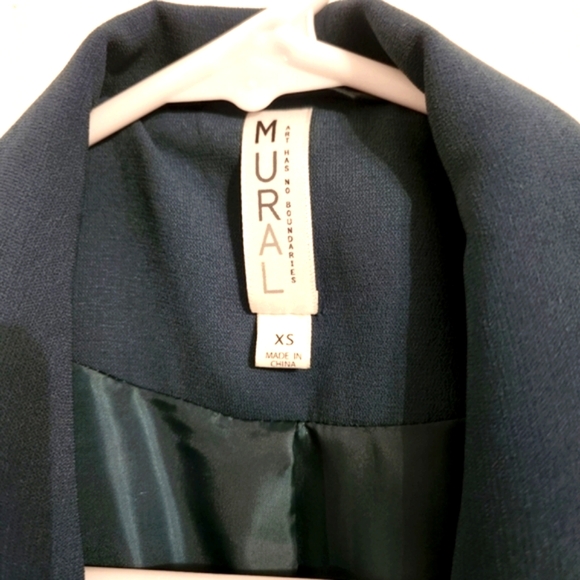 Mural from Nordstroms Green Blazer size XS. Pristine. NWOT - Picture 3 of 3